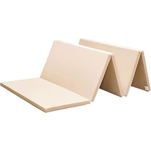 KaRaDaStyle Gymnastics Mat Folding Stretch Mats 75"x31"x1.2" Exercise Muscle Training Children Play Horizontal Bar Mat Yoga Sports Soundproof Home Use