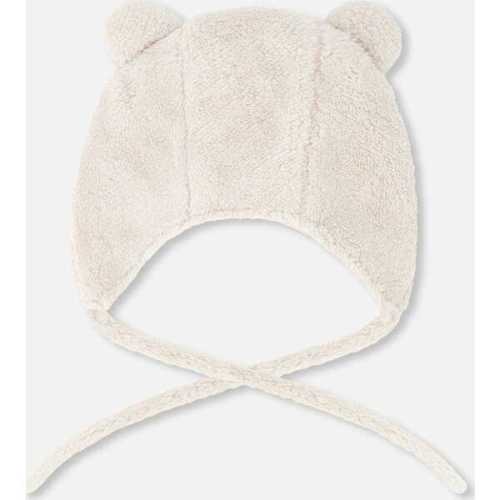 Sherpa Baby Hat, Offwhite - Deux par Deux | Maisonette