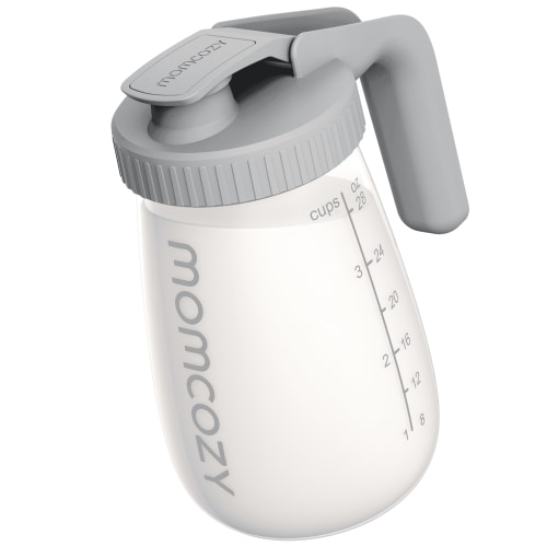 Momcozy Breast Milk Pitcher Wide Mouth Mason Jar 1 Quart