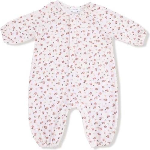 Muslin Peasant Romper, Carrie Floral Muslin - Angel Dear | Maisonette