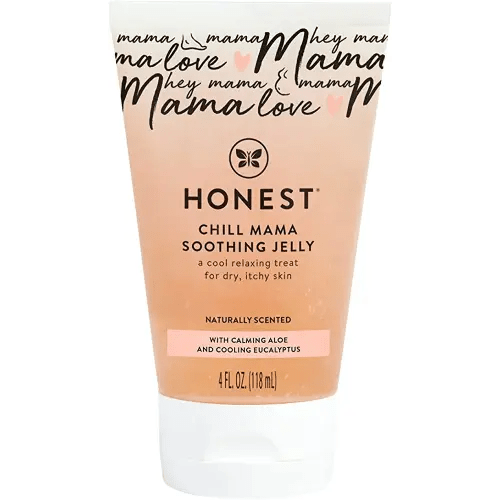 The Honest Company Honest Mama Chill Mama Soothing Jelly | Cooling Formula for Itchy Skin | Aloe + Eucalyptus Infused | 4 fl oz