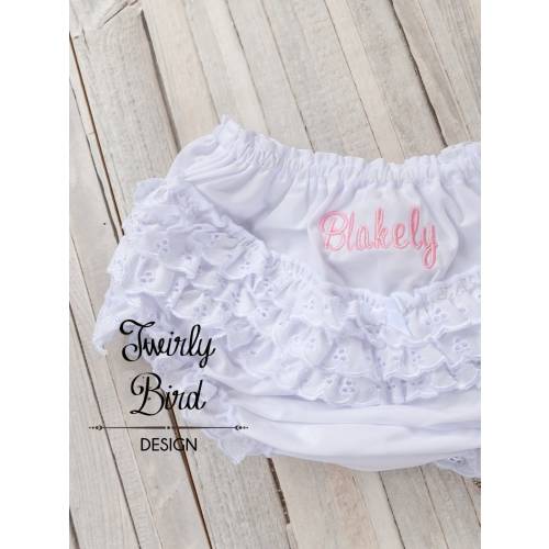 Ruffle Bloomers Personalized