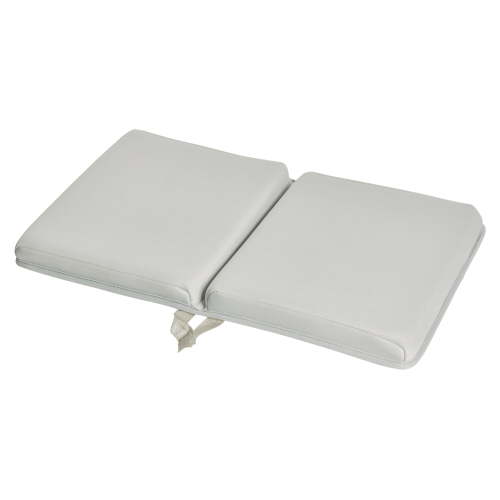 Your Zone Neoprene Padded Kneeling Bath Mat, Water-Resistant, Gray, 1.35" x 18.5"