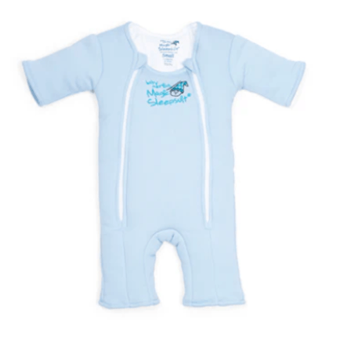 Blue Baby Merlin’s Magic Sleepsuit – 100% Cotton for Better Baby Sleep