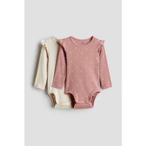 2-PACK LONG-SLEEVED BODYSUITS