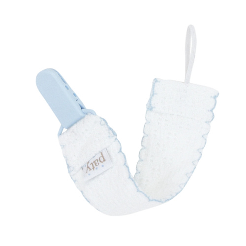 Paty Knit Pacifier Clip