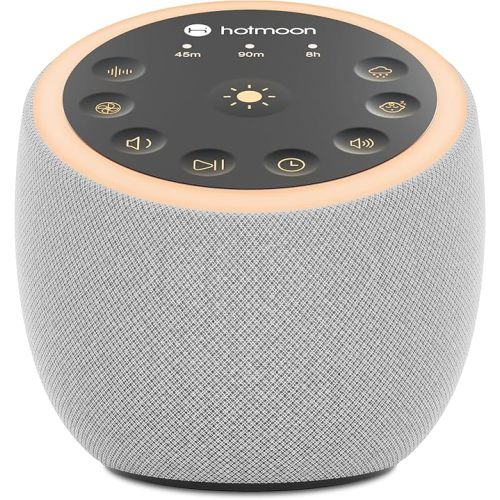 Hotmoon Sound Machine for Sleep, Cocoon 2, 40 Sounds, Dual-Speaker, Plug in