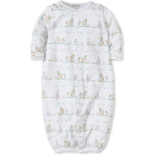 Small kissy kissy Baby Boys Noah's Print Convertible Nightgown