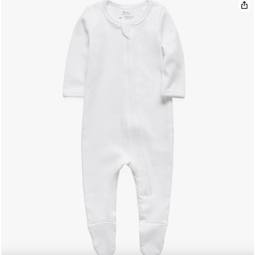 Organic Cotton Zip-Front Pajamas