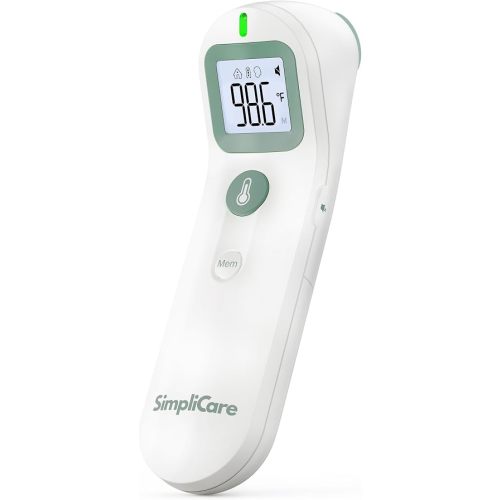 Baby Thermometer, FDA 510(k) Cleared Infrared Thermometer for Kids Adults Infants, Baby Essentials, Forehead Thermometer Non Contact, 2-in-1 Forehead & Object, Temperature Gun (FC-IR206)