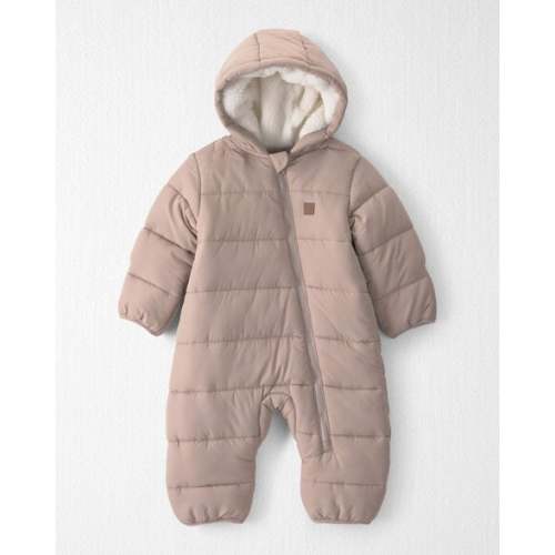 Baby 1-Piece Teddy Fleece Snowsuit Made with Recycled Materials - Little Planet | Carter's