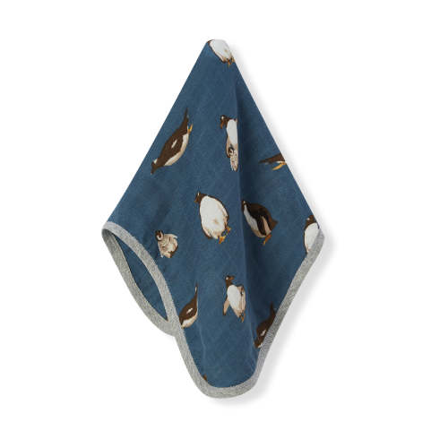 Penguin Contour Four Layer Burp Cloth