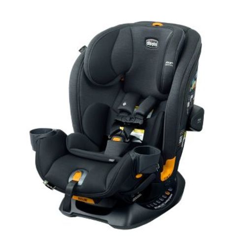 Chicco OneFit LX ClearTex All-in-One Car Seat - Black: Fits 3 Car Seats, Cup Holder, Machine Washable Seat Pad