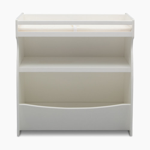 Delta Children Gateway 2-in-1 Changing Table & Storage Unit - Bianca White