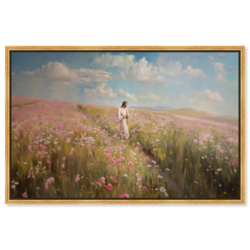 Art Remedy Garden of Reverie II Canvas Religious Art by Art Remedy | Wayfair