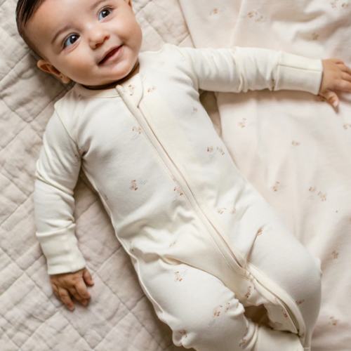 Peyton Zipper Sleeper, Organic Cotton