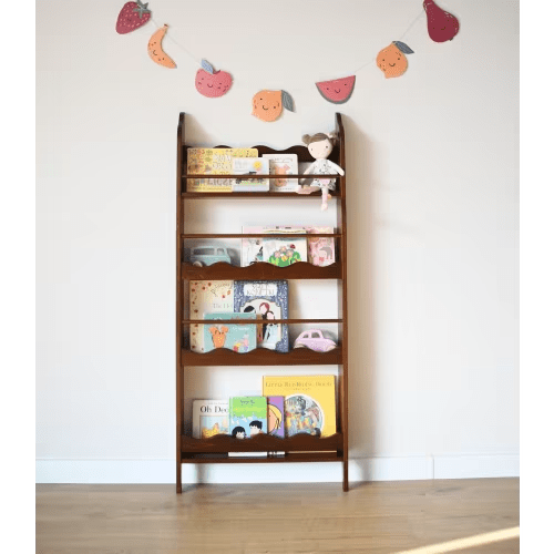 Montessori Wall Mounted Kids Bookshelf