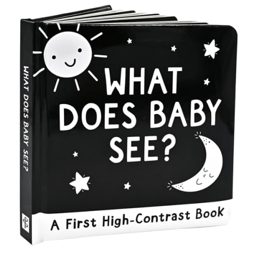 What Does Baby See? A High-Contrast Board Book (Padded Cover)