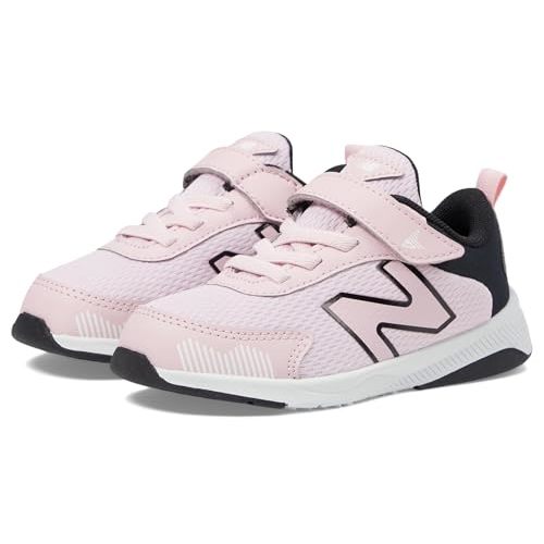 New Balance Baby-Girl's Dynasoft 545 V1 Bungee Lace with Top Strap Running Shoe