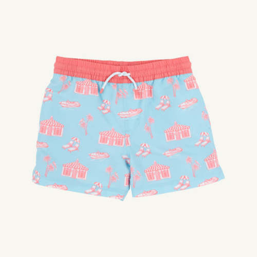 Tortola Trunks - Parrot Cay Canopy with Parrot Cay Coral
