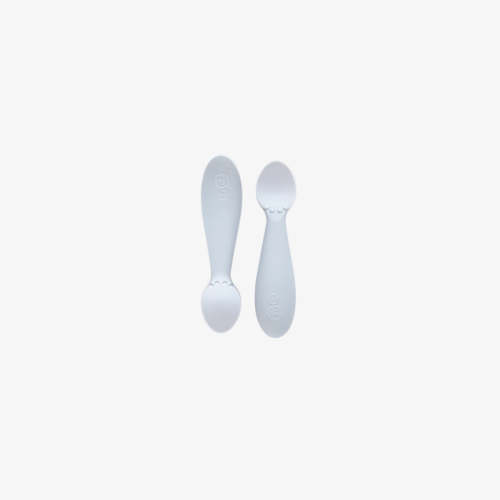 Tiny spoons 2-pack – ezpz, Pewter