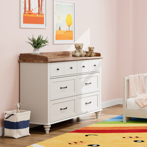 Alcott Hill® Kids Dresser With 12 Drawers, Bedroom Dresser For Living Room, Hallway | Wayfair