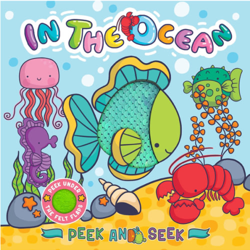 Little Hippo Books Peek and Seek In the Ocean Children's Books Ages 1-3 | Touch and Feel Books for Toddlers 1-3 & Baby Books | Best Kid's Books and ... Children's Books and Sensory Books