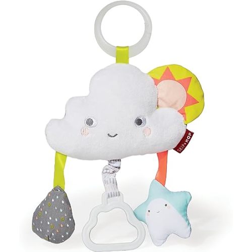 Skip Hop Baby Stroller Toy, Silver Lining Cloud Jitter, Cloud , 0.25 Pound