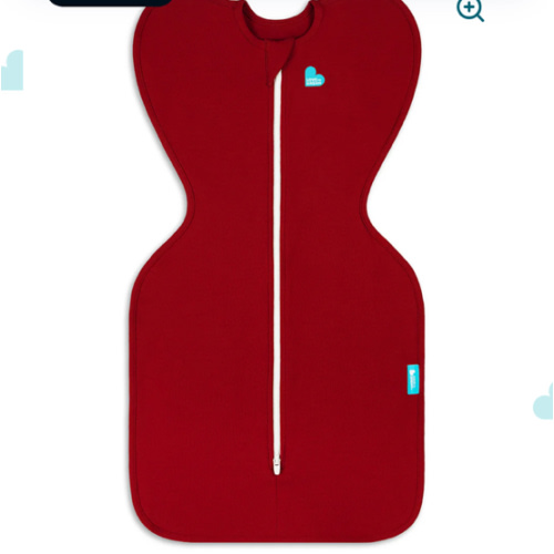Swaddle Up™ 1.0 TOG Cotton Maroon size: small