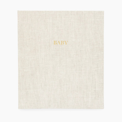 sugar paper Baby Book - Flax