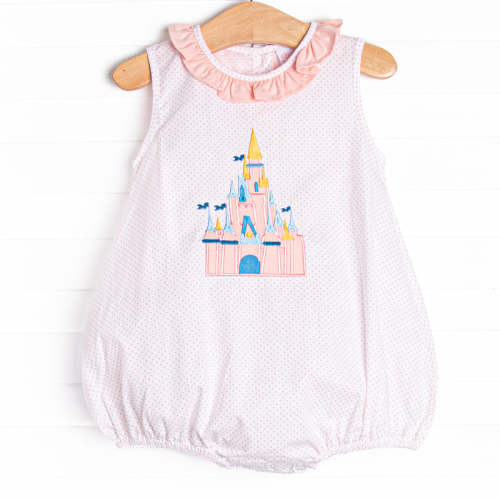 Magical Castle Applique Bubble, Pink – Stitchy Fish