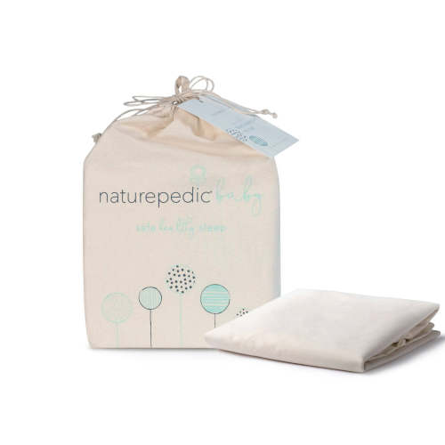 Naturepedic Waterproof Organic Crib Mattress Pad (Fitted)