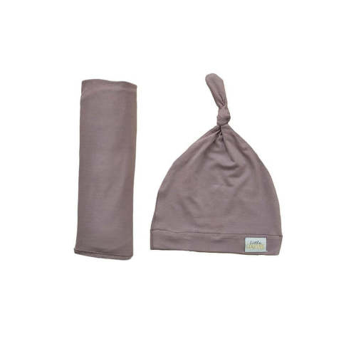 Swaddle and Hat - Blueberry Cheesecake | Minky Couture