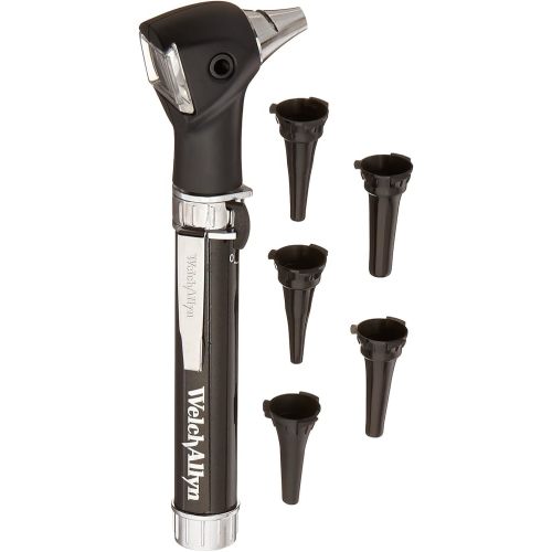 Welch Allyn Pocketscope Jr. Otoscope With Aa Handle, Pocket Clip 22840