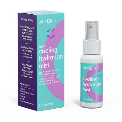plusOne Cooling Hydration Mist - 2 fl oz