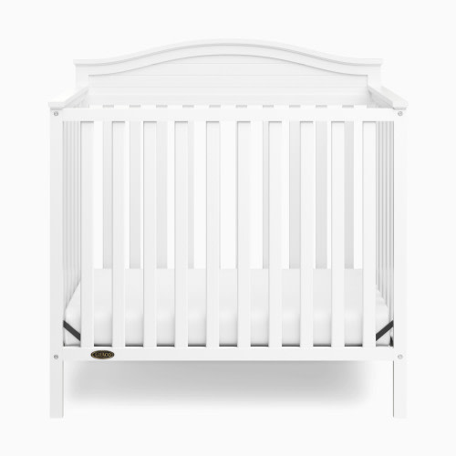 Graco Stella 4-in-1 Convertible Mini Crib - White