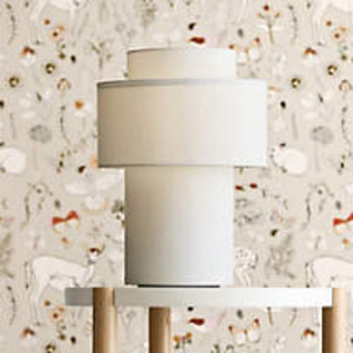 Reese Natural Linen Kids Table Lamp
