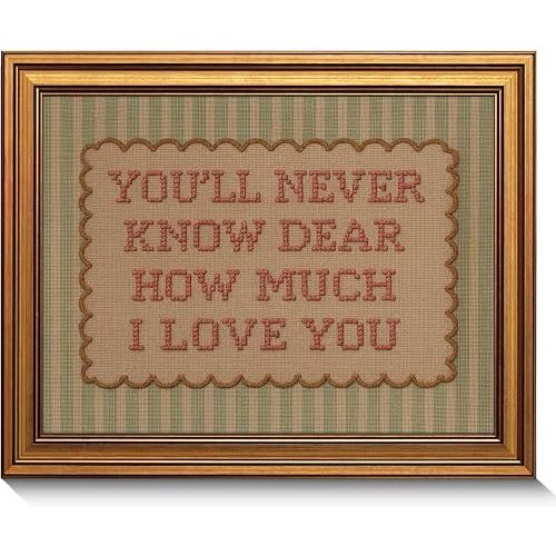 Vintage Gold Framed Nursery Wall Art Baby Boy & Girl Nursery Wall Decor