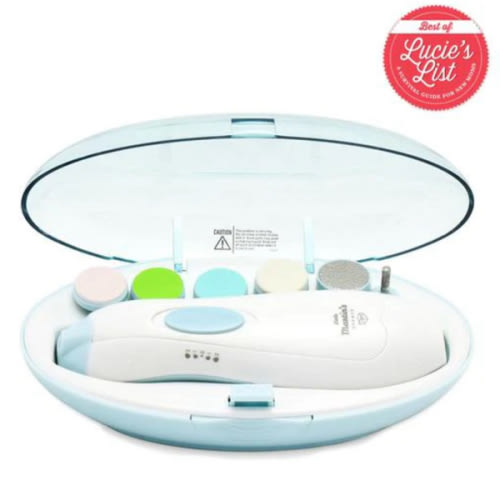 Baby Nail File with Light, Little Martin's Electric Baby Nail Trimmer (Blue/Pink) – Little Martin's Drawer