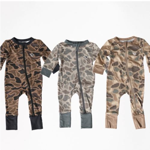 Baby Zip Up Bundle - Classic Camo – BURLEBO