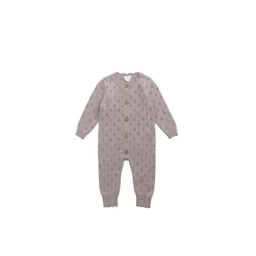 Nora Knitted Onepiece - Lavender Marle – Jamie Kay USA