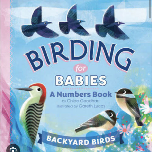 Birding for Babies: Backyard Birds: A Numbers Book
