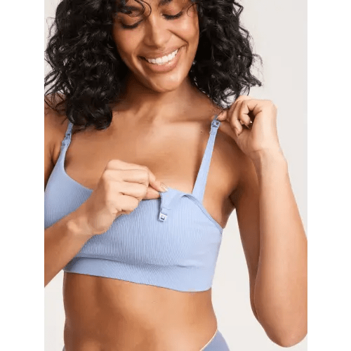 Ribbed Scoop Nursing Bralette