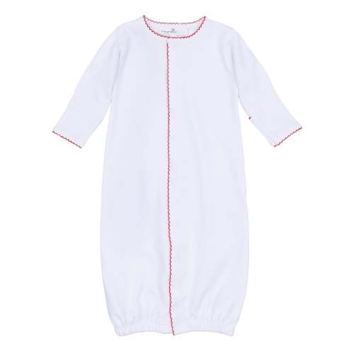 Essentials Converter Gown - White with Red