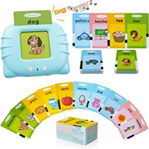 Amazon.com: QuTZ Toddler Toys for 2 3 4 5 Year Old Boys and Girls, Autism Sensory Toys for Autistic Children, Learning Montessori Toys, Speech Therapy Toys, 224 Sight Words Talking Flash Cards : Toys & Games