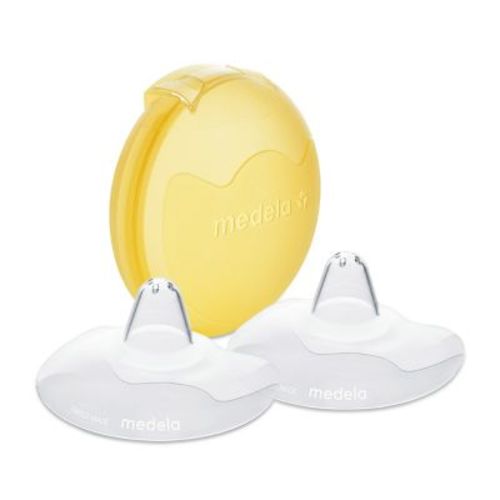 Medela Contact™ 24mm 2-Pack Nipple Shield with Case - CLEAR - 24 MM