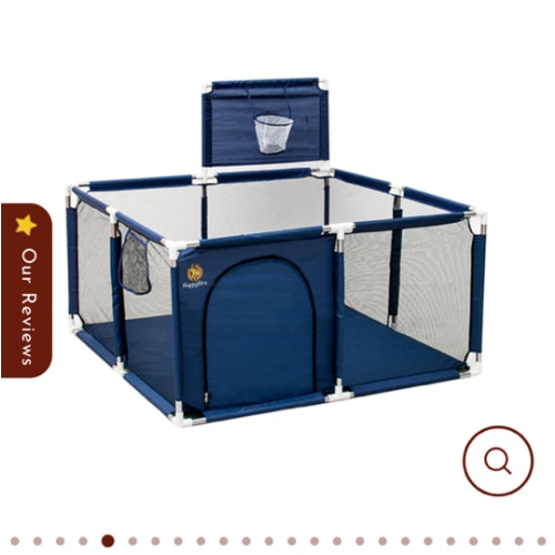 Kick & Hoop Baby Playpen