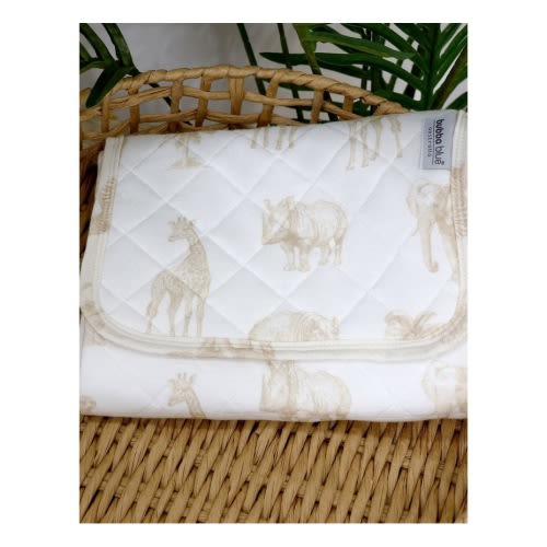 Serengeti Travel Change Mat in Beige