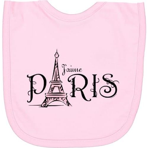 inktastic J'aime Paris Newborn Bib