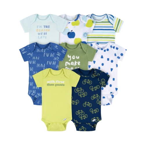 Onesies Brand Baby Boy Bodysuits, 8-Pack, Sizes Newborn - 12 Months